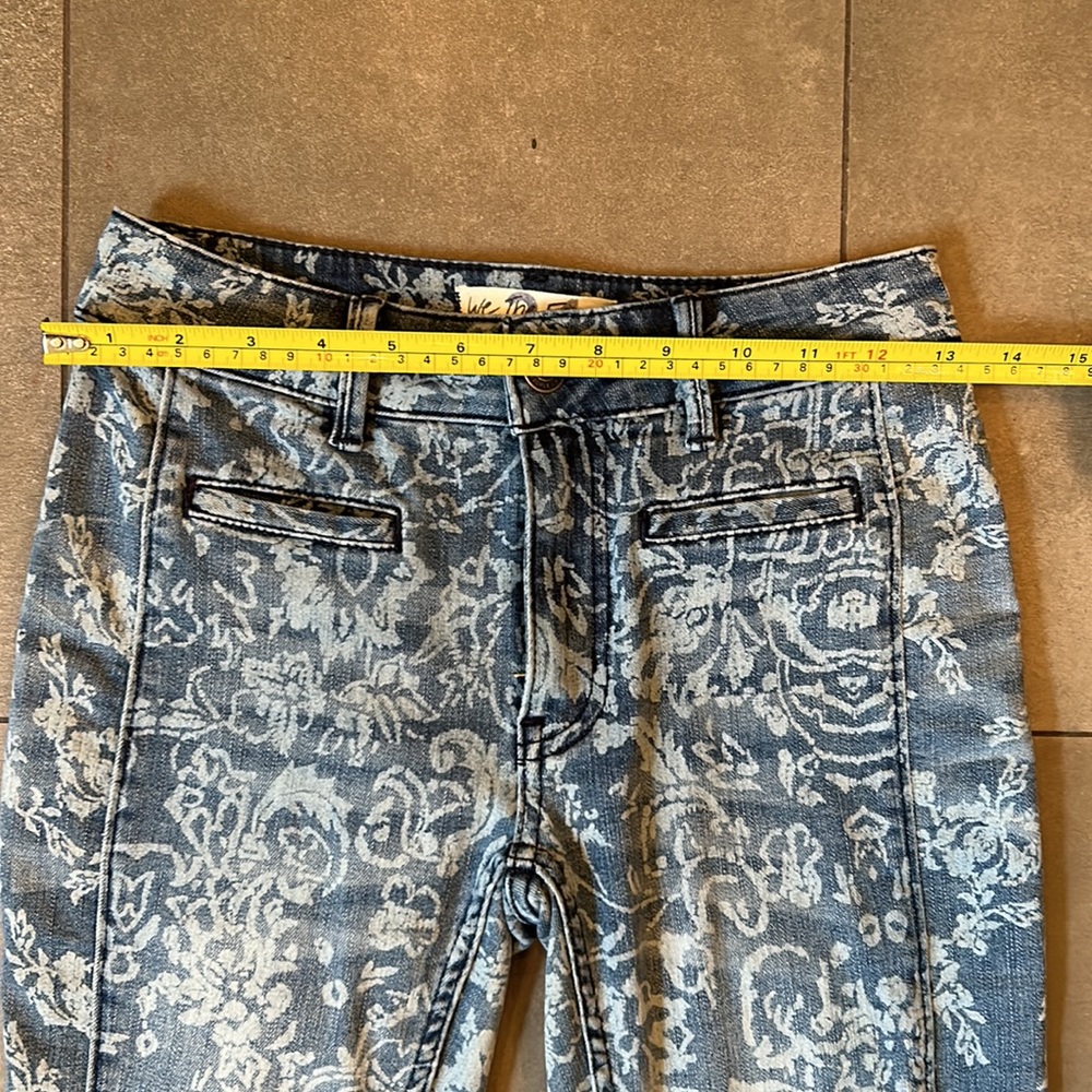 We The Free Dream Lover Printed Flare Jeans - Picture 6 of 13